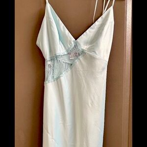 Blue lace midi Urban Outfitters dress